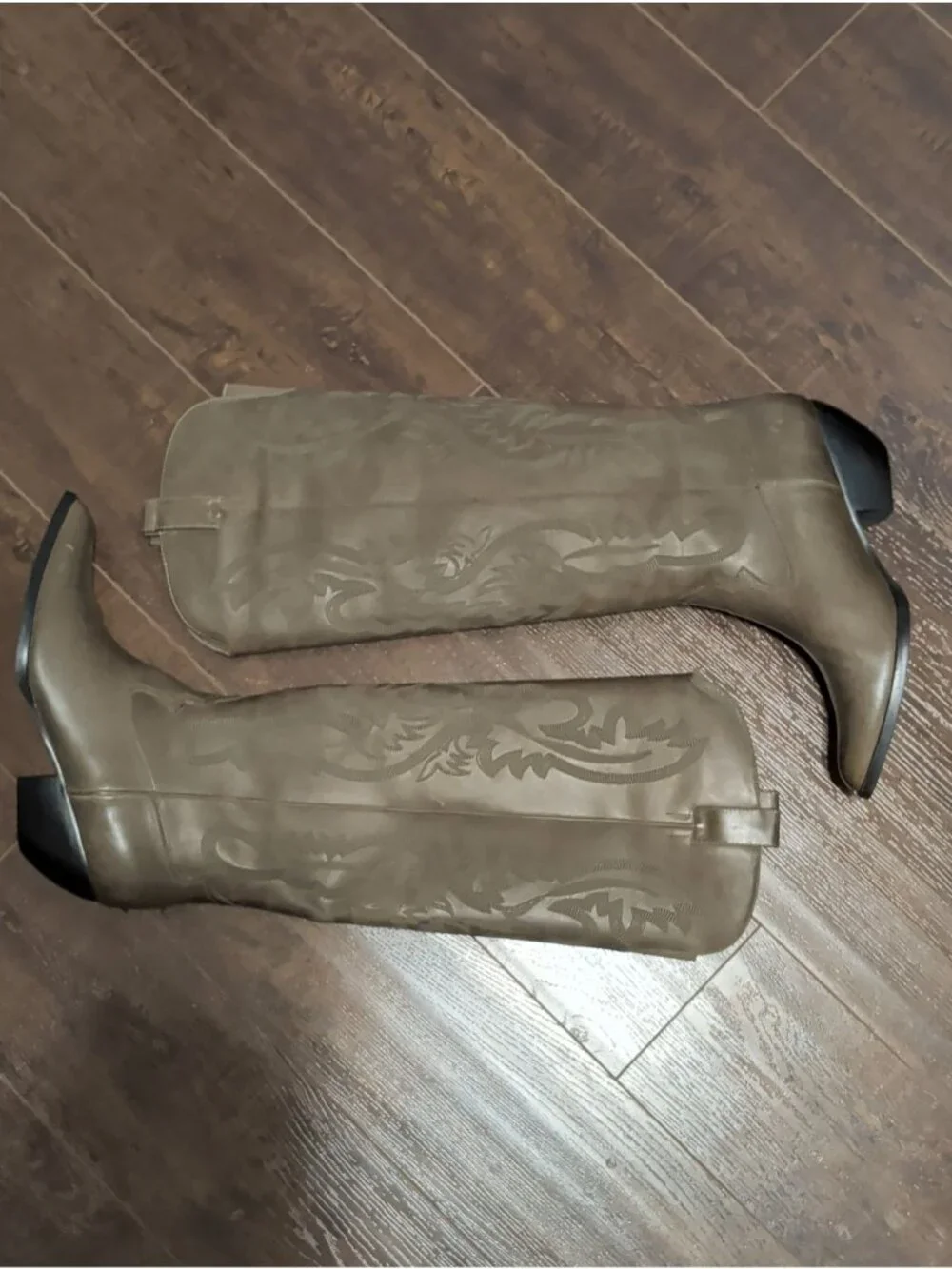 NEW Jeffrey Campbell Finn Tall Western Boots Festival Cowgirl Cottagecore 9.5